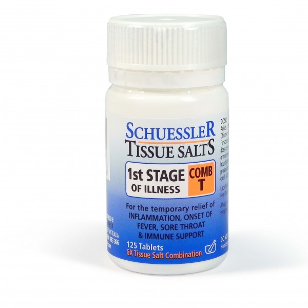 Schuessler Tissue Salts Combination T 125 Chewable Tablets